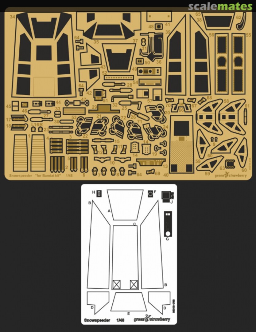 Boxart Snowspeeder 05018-1/48 Greenstrawberry Boxart Snowspeeder 05018-1/48 Greenstrawberry