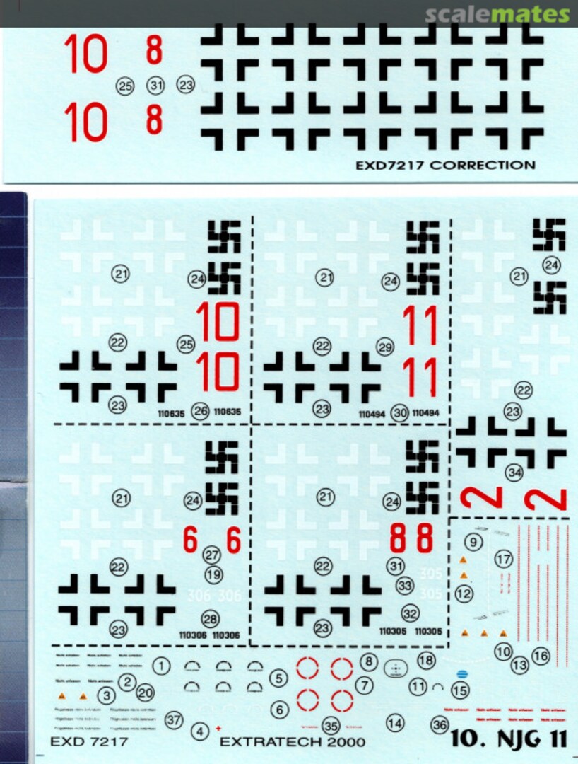 Contents 10./ NJG 11 EXD7217 Extratech Contents 10./ NJG 11 EXD7217 Extratech