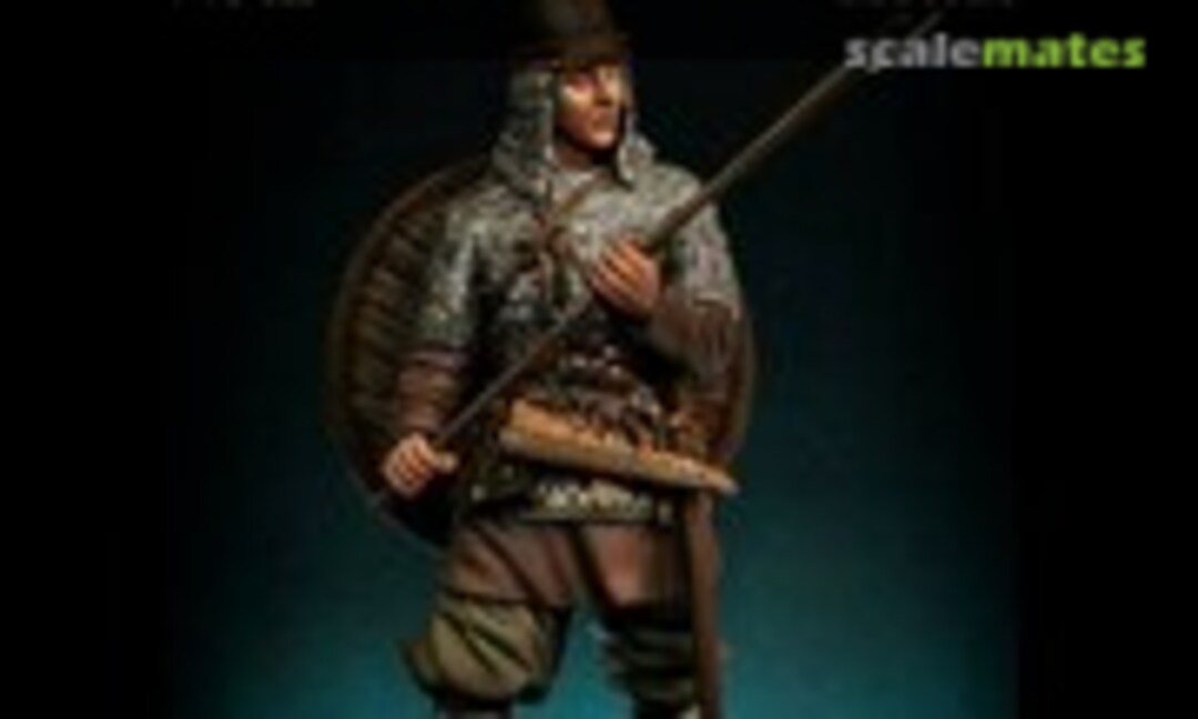 75mm Russian warrior (No.2) - 10th century (Altores Studio F-75-025) F-75-025