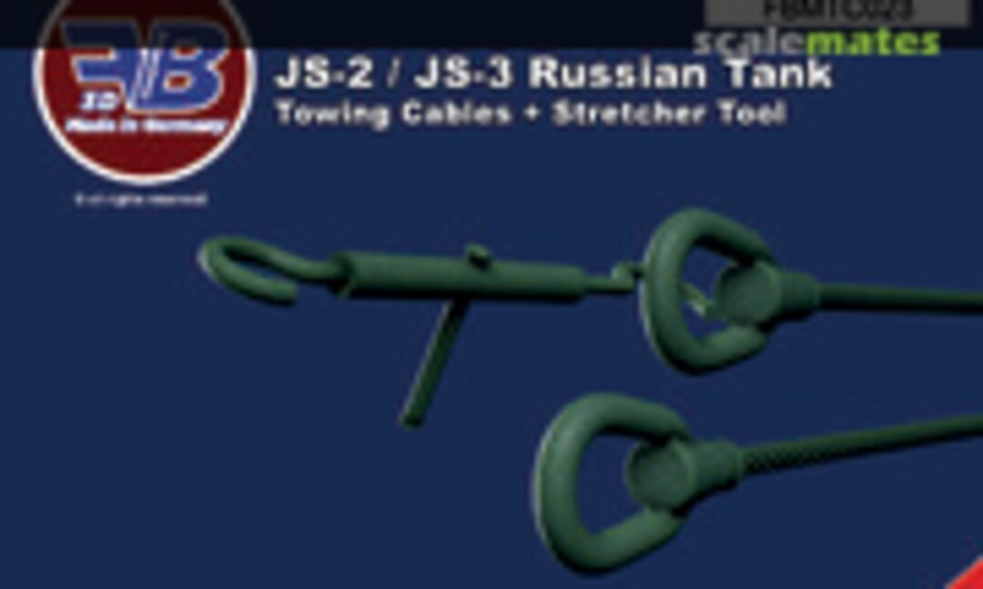 1:35 JS-2 / JS-3 Russian Tank, Towing Cables (FB Modelling FBMTC023) FBMTC023