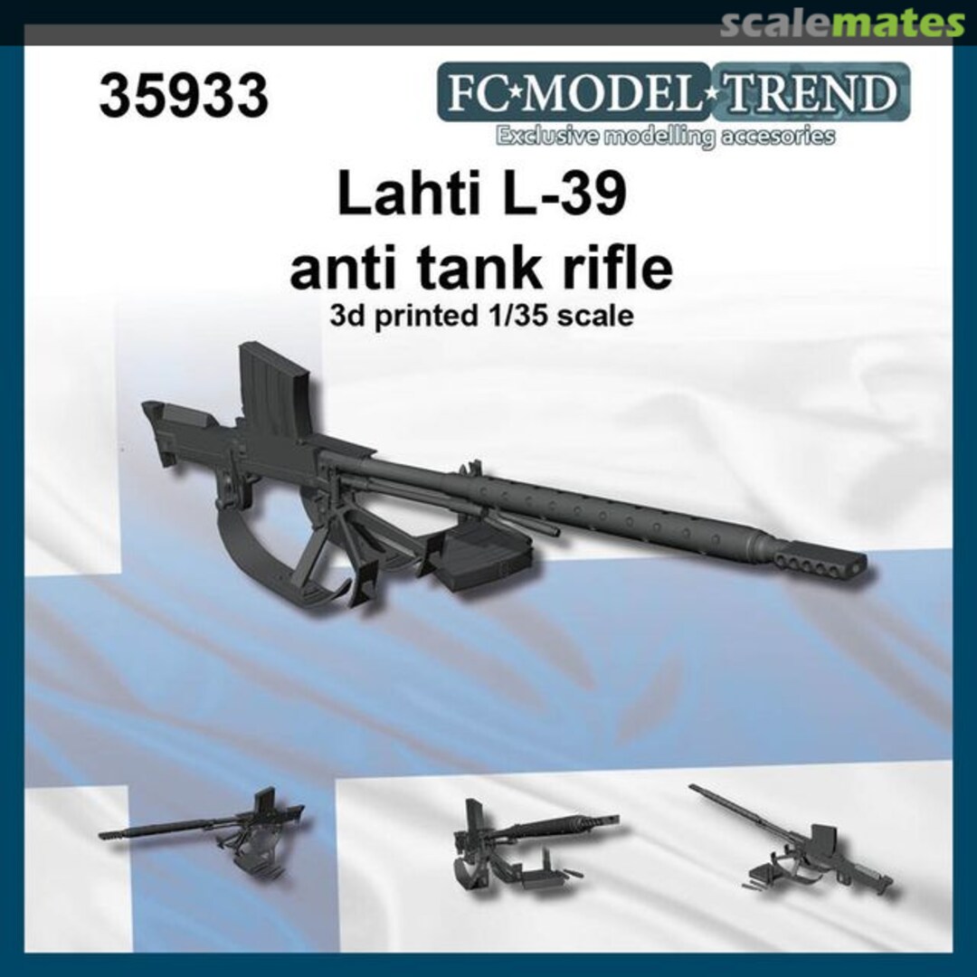 Boxart Lahti L-39 Anti-tank Rifle 35934 FC Model Trend Boxart Lahti L-39 Anti-tank Rifle 35934 FC Model Trend