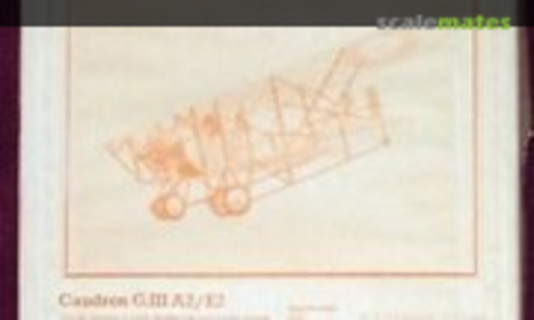 1:72 Caudron G.III A2 / E2 (Roseplane R305)