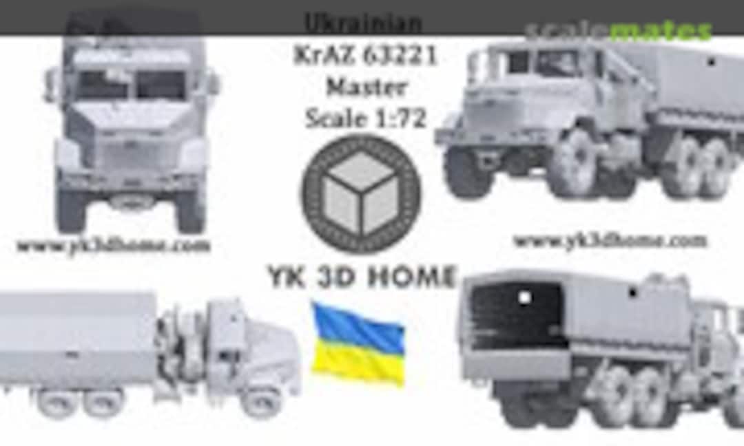 1:72 KrAZ 6322(1) Master (YK 3D Home )