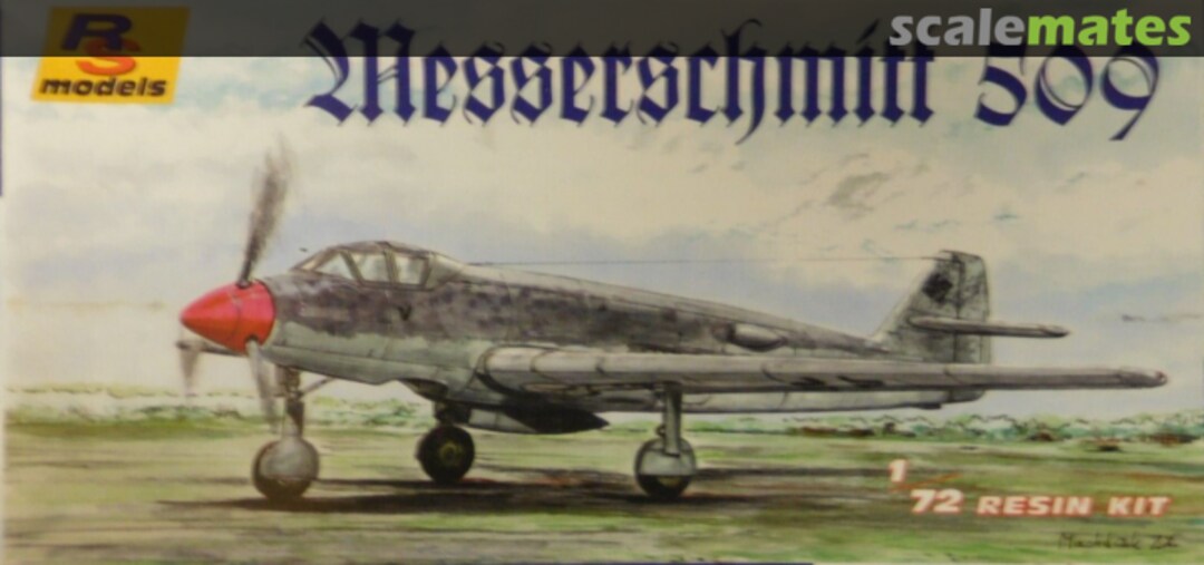 Boxart Messerschmitt 509 7238 RS Models Boxart Messerschmitt 509 7238 RS Models