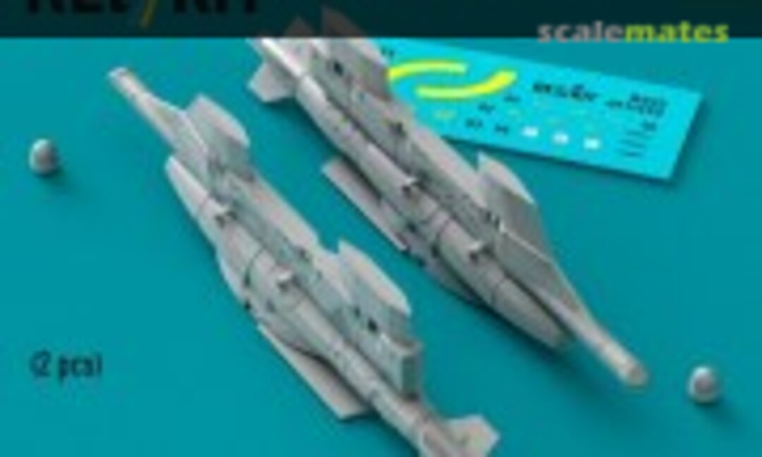 1:32 GBU-62(JDAM-ER) Bombs With Pylons For Su-27 (ResKit RS32-0492) RS32-0492