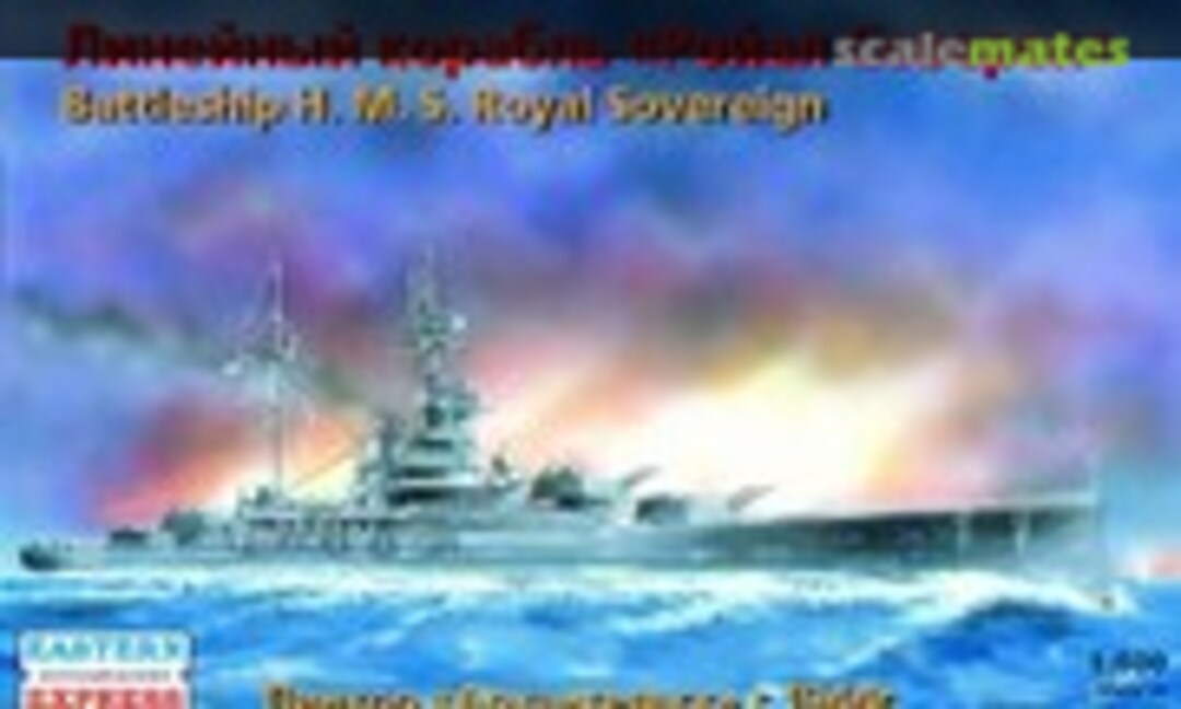 1:500 Battleship H.M.S. Royal Sovereign (Eastern Express 40002)