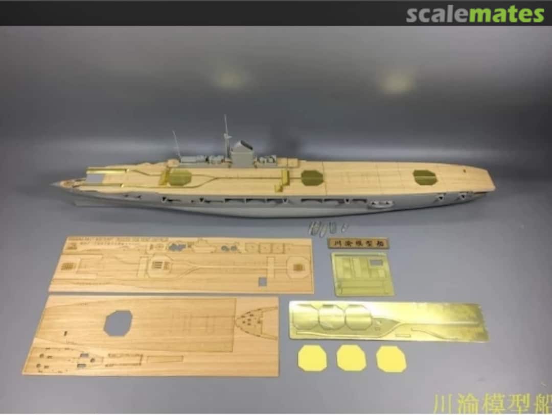 Boxart German Graf Zeppelin Aircraft Carrier Wooden Deck w/Metal Chain & PE for Trumpeter kits #05627 CY350019 ChuanYu Model Ship Boxart German Graf Zeppelin Aircraft Carrier Wooden Deck w/Metal Chain & PE for Trumpeter kits #05627 CY350019 ChuanYu Model Ship