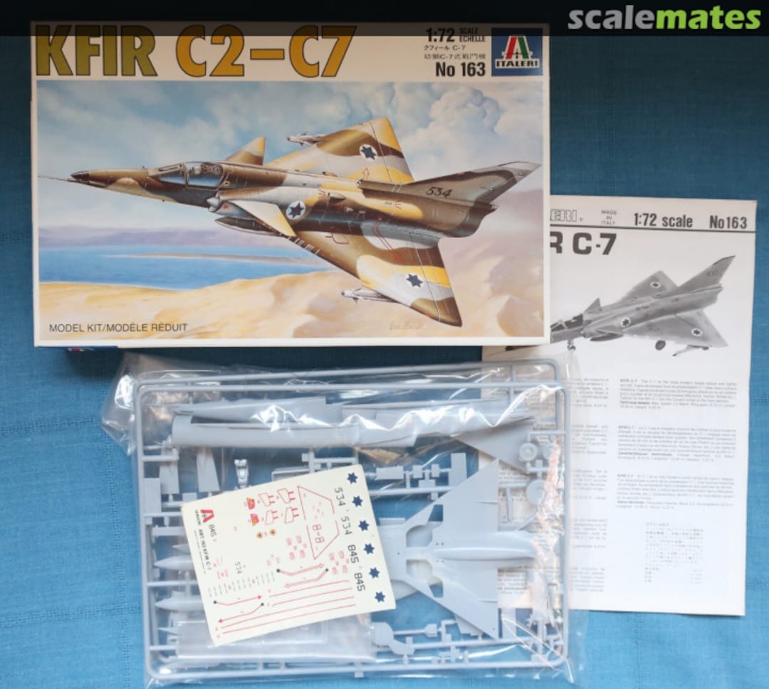 Contents Kfir C2-C7 163 Italeri
