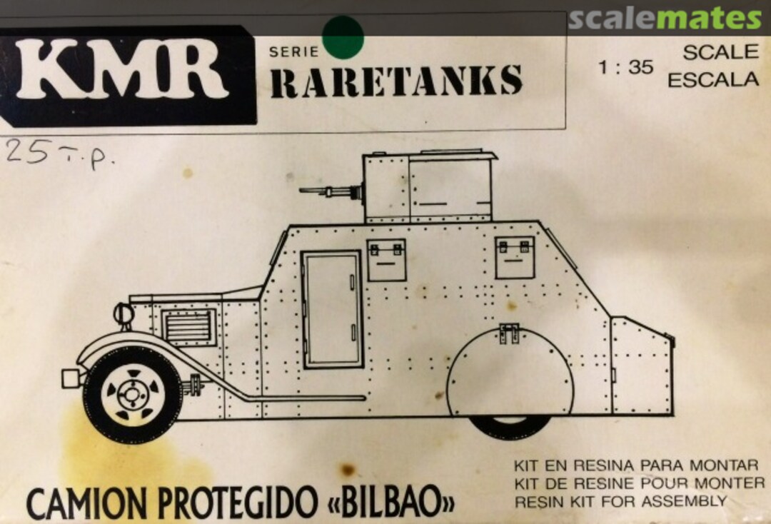 Boxart Camion protegido "Bilbao" T-019 KMR