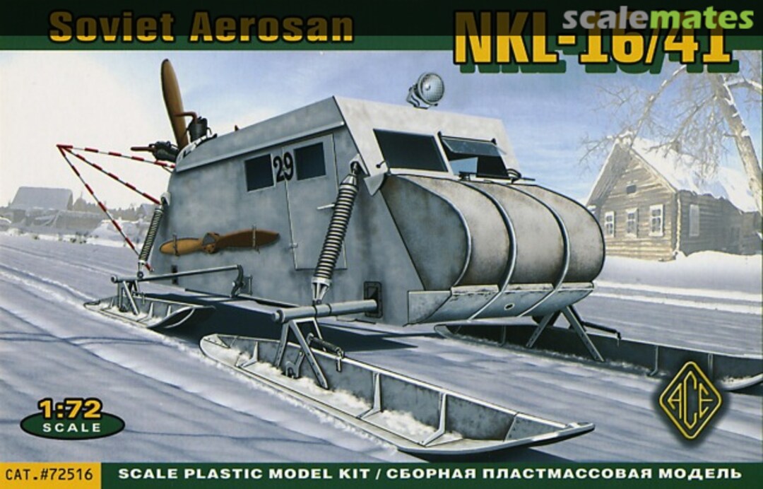 Boxart Soviet Aerosan NKL-16/41 72516 ACE Boxart Soviet Aerosan NKL-16/41 72516 ACE
