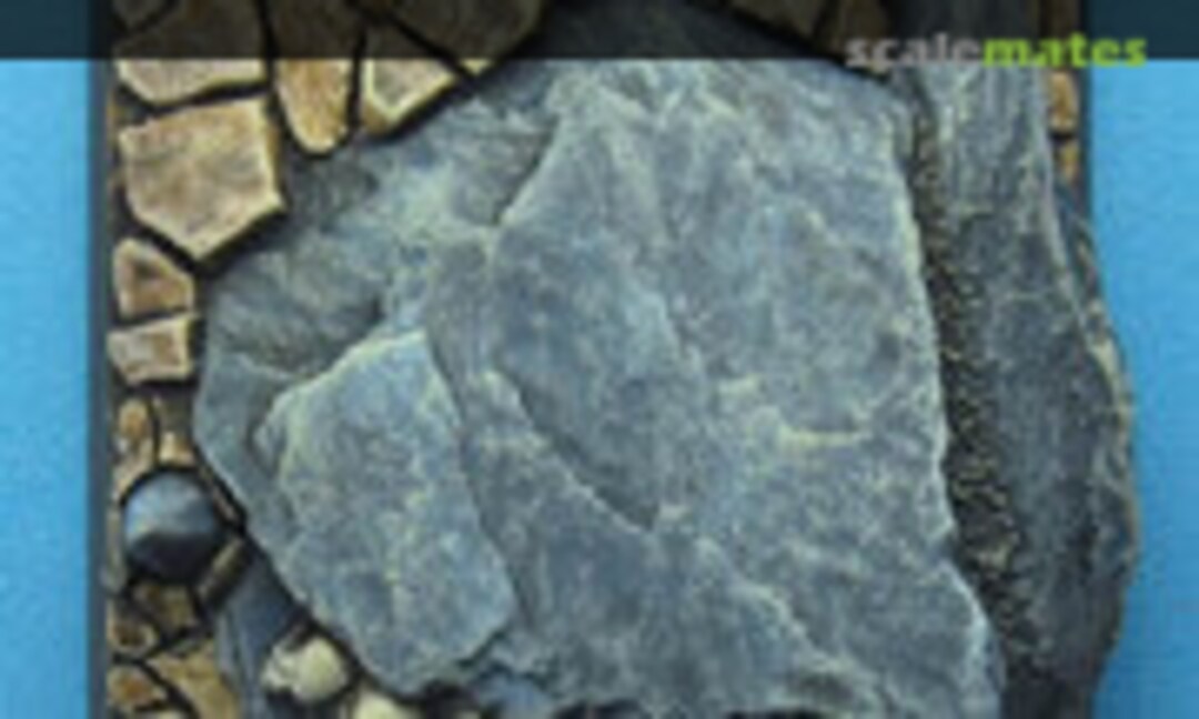 No 50 mm x 50 mm Square Base Parched Wasteland (Dragon Forge SRBPW-005) SRBPW-005