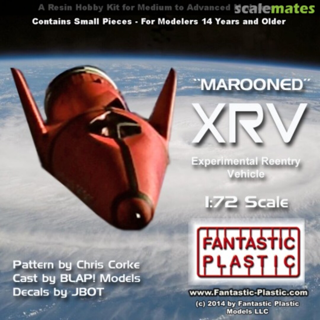 Boxart XRV Experimental Re-entry Vehicle Fantastic Plastic Boxart XRV Experimental Re-entry Vehicle Fantastic Plastic