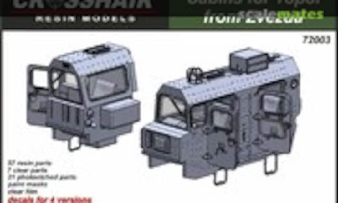 1:72 Cabins for Topol from Zvezda (Crosshair 72003) 72003