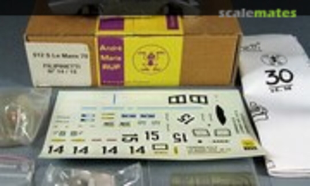 1:43 (Ferrari) 512 S Scuderia Filipinetti #1008 /#1016 (Andre Marie Ruf 30)