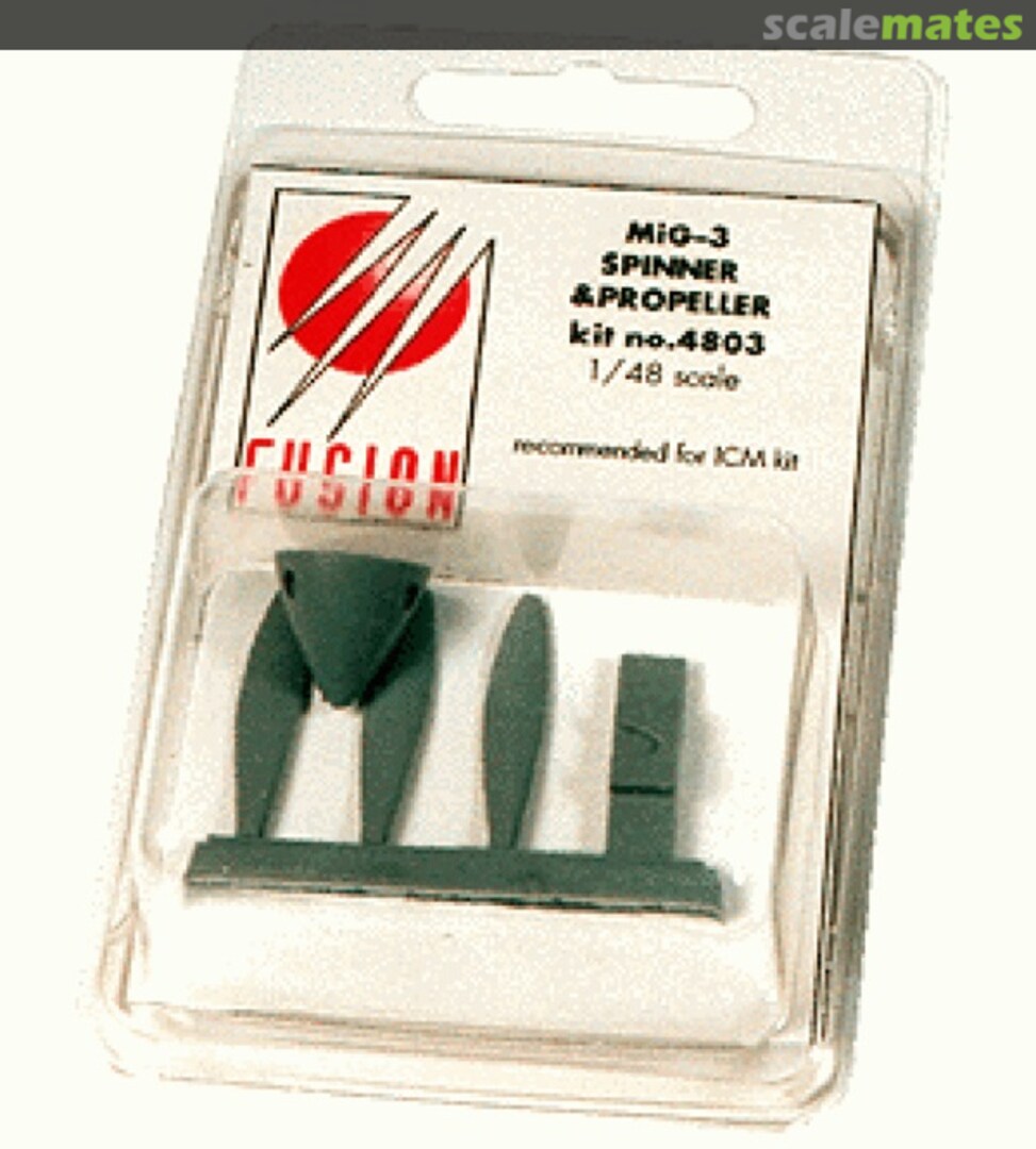 Boxart MiG-3 Spinner & Propeller 4803 Fusion Boxart MiG-3 Spinner & Propeller 4803 Fusion
