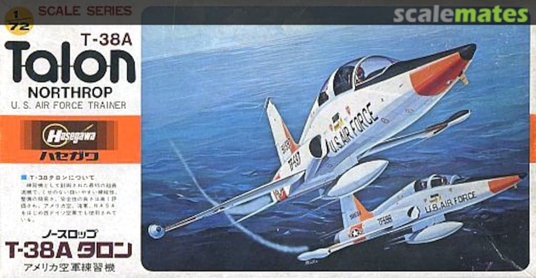 Boxart Northrop T-38A Talon A19 Hasegawa Boxart Northrop T-38A Talon A19 Hasegawa