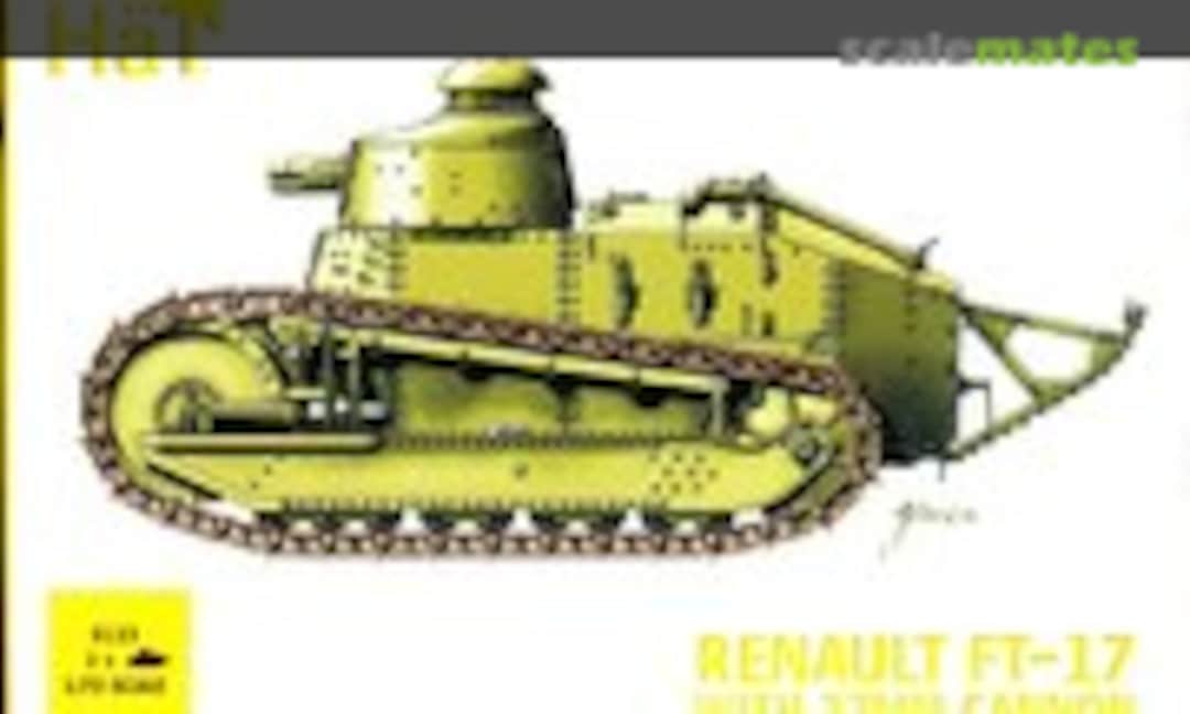 1:72 Renault FT-17 with 37mm Cannon (HäT 8113)