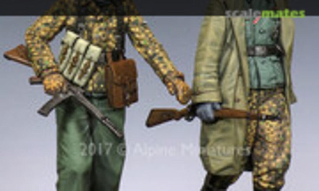 1:35 KG Hansen at Poteau Set #2 (Alpine Miniatures 35231)