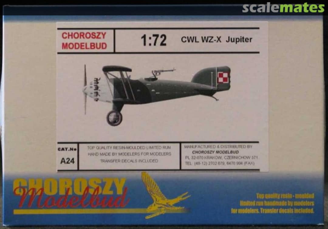 Boxart CWL WZ-X Jupiter A24 Choroszy Modelbud