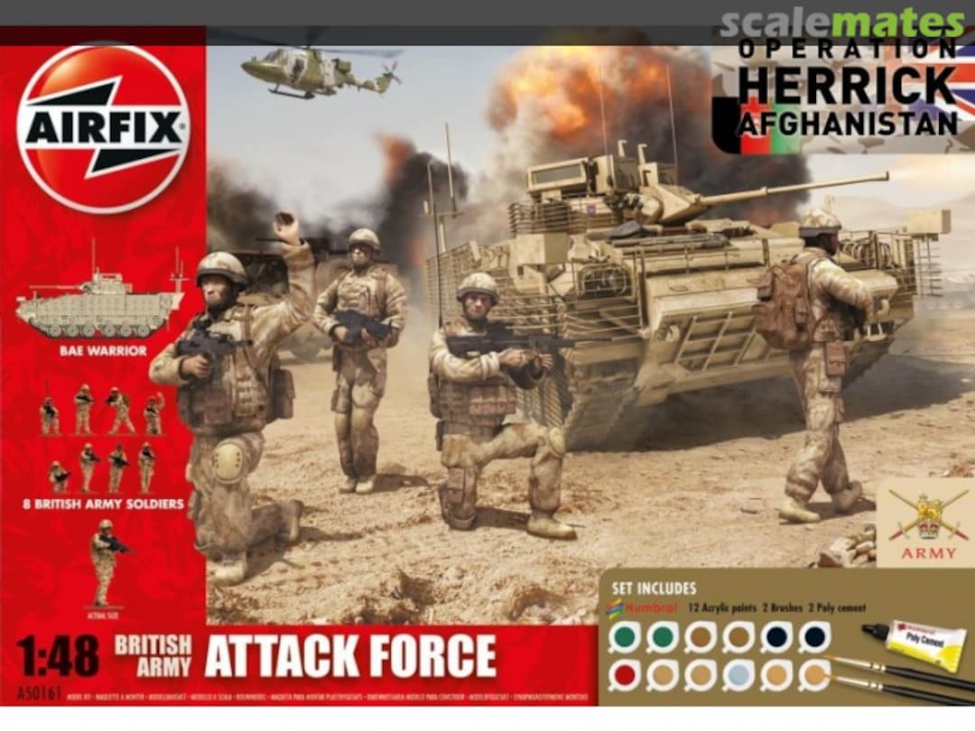 Boxart British Army Attack Force A50161 Airfix