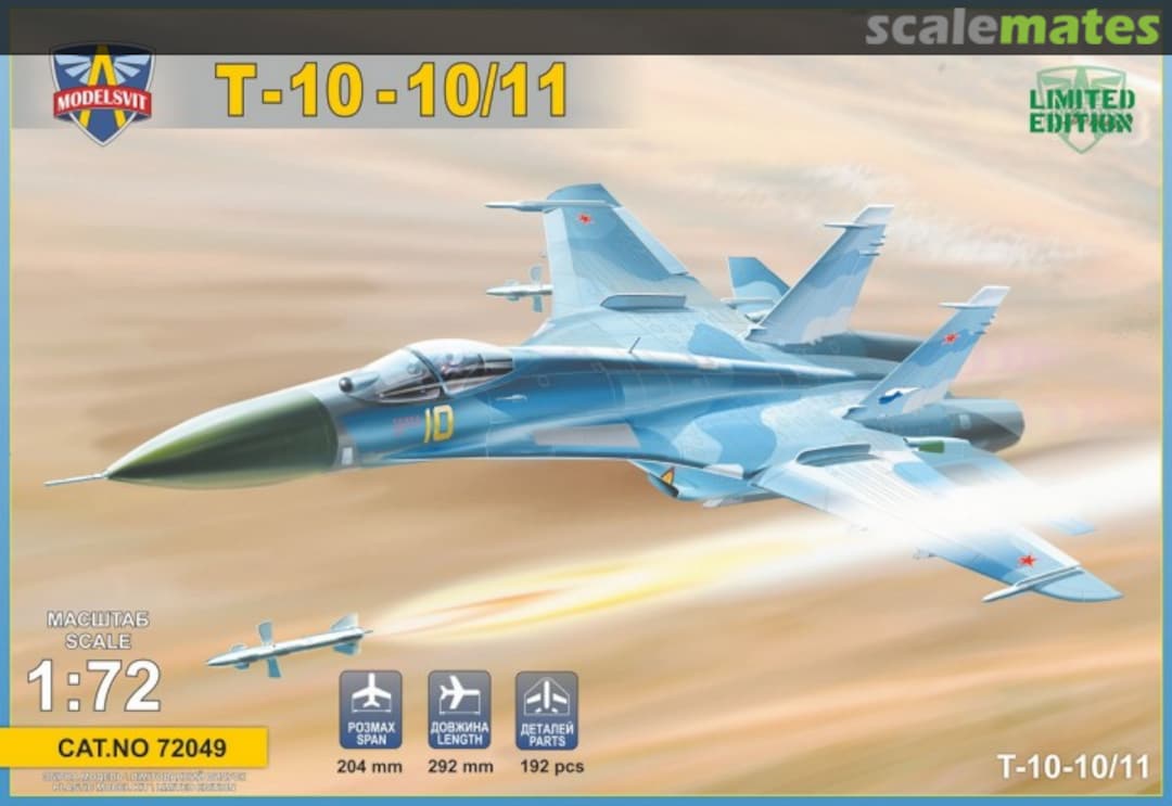 Boxart T-10-10/11 72049 ModelSvit Boxart T-10-10/11 72049 ModelSvit