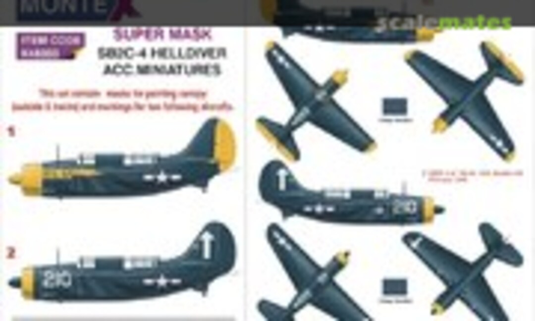 1:48 Curtiss SB2C-4 Helldiver (Montex K48353) K48353