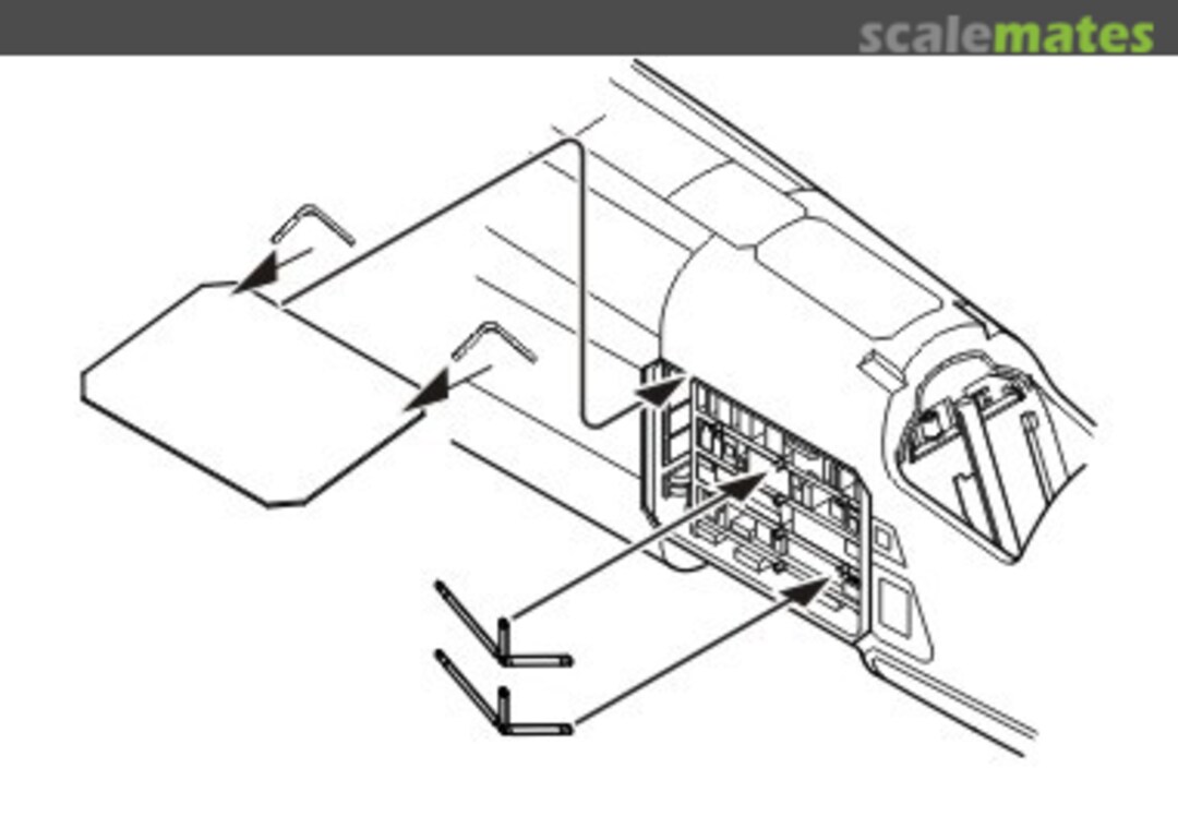 Boxart TSR-2 electronic bay 4221 CMK Boxart TSR-2 electronic bay 4221 CMK
