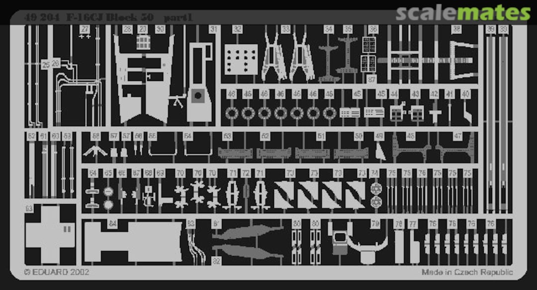 Boxart F-16CJ Block 50 49204 Eduard Boxart F-16CJ Block 50 49204 Eduard