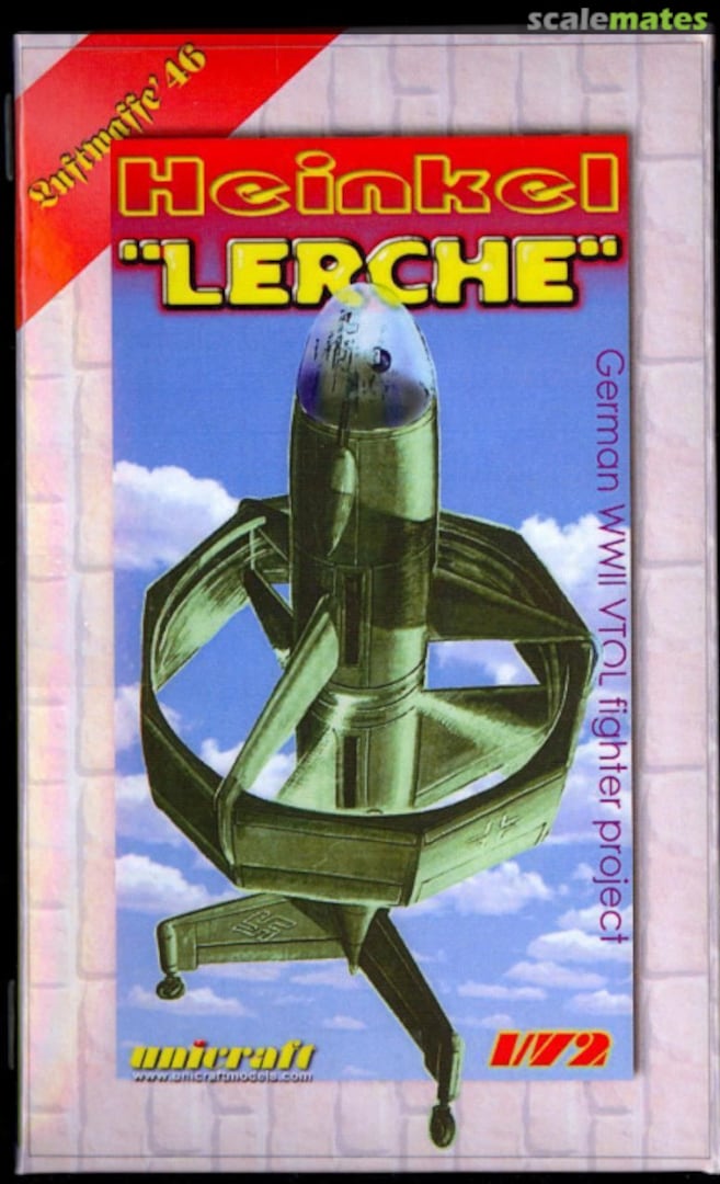 Boxart Heinkel "Lerche"  Unicraft Models
