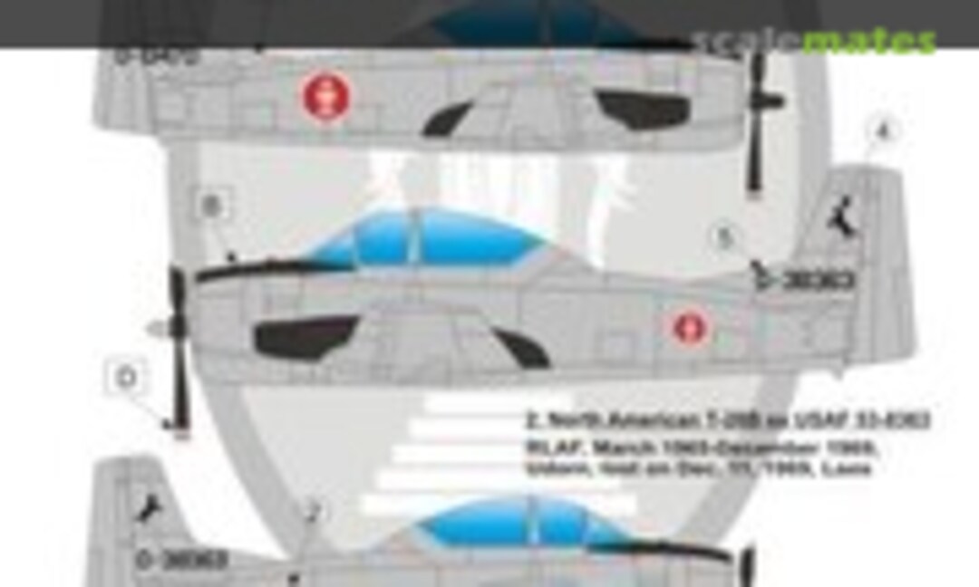 1:72 North-American T-28 Trojan over Laos (LF Models C72173) C72173