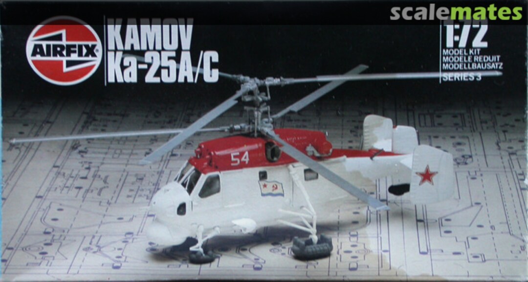 Boxart Kamov Ka-25A/C 03042 Airfix Boxart Kamov Ka-25A/C 03042 Airfix