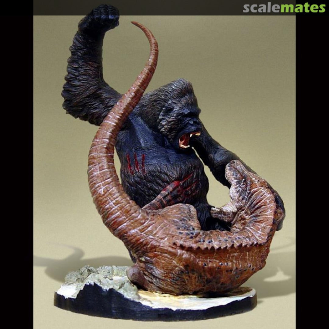 Boxart Kong vs Rex  Garage Kit