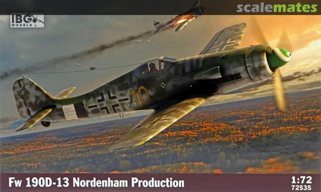 Boxart Focke-Wulf Fw 190 D-13 72535 IBG Models Boxart Focke-Wulf Fw 190 D-13 72535 IBG Models