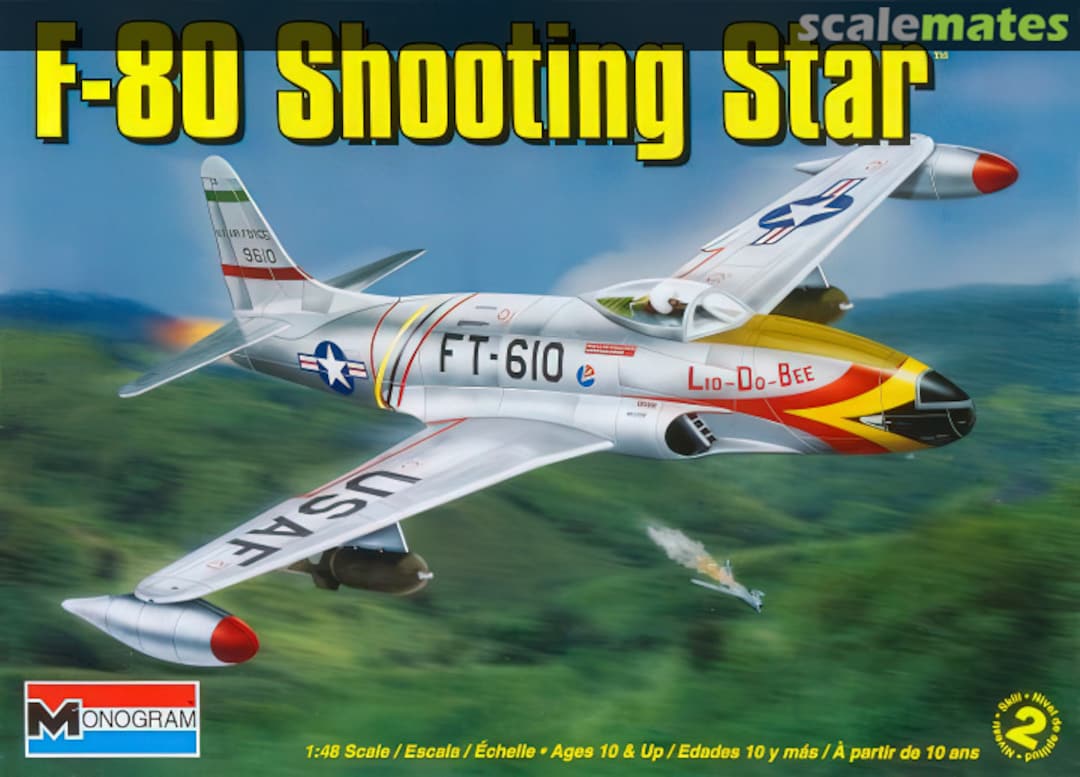 Boxart F-80 Shooting Star 85-5311 Monogram Boxart F-80 Shooting Star 85-5311 Monogram