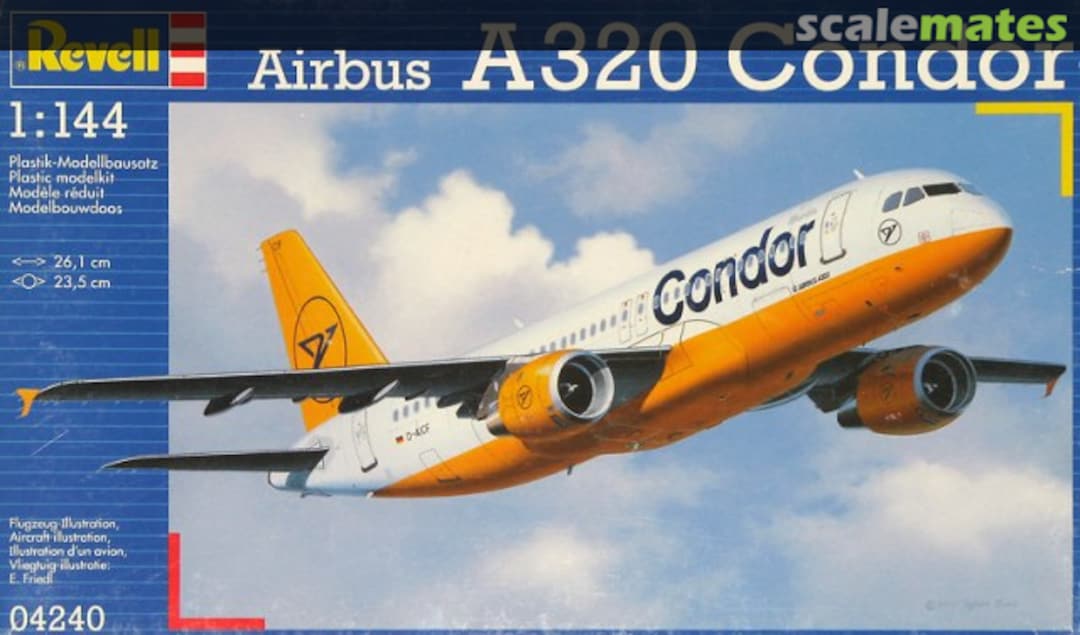 Boxart Airbus A320 Condor 04240 Revell