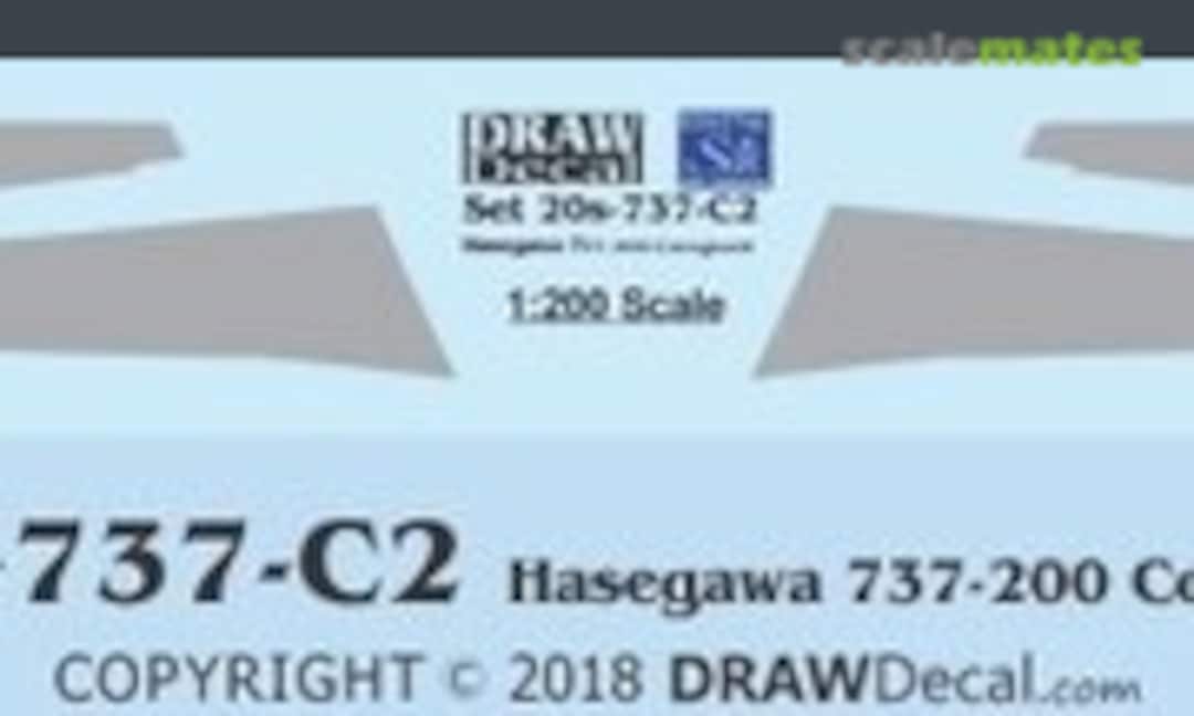 1:72 737-200 Coroguard (Draw Decal 72-737-C2) 72-737-C2