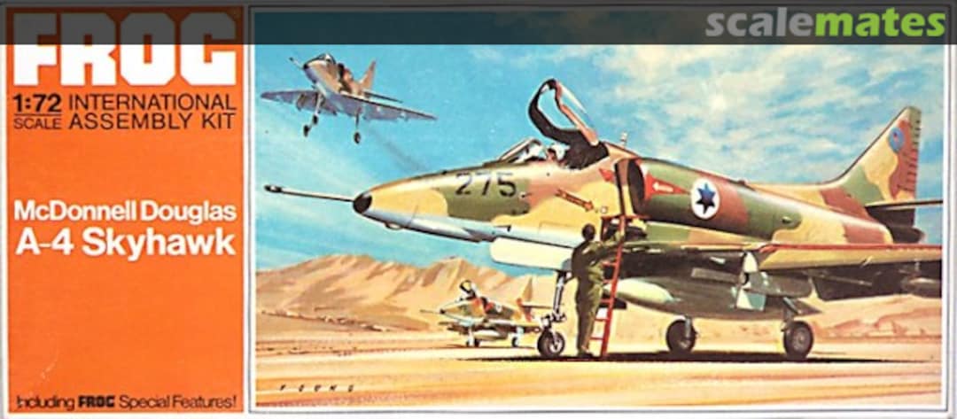Boxart McDonnell Douglas A-4 Skyhawk F271 FROG Boxart McDonnell Douglas A-4 Skyhawk F271 FROG