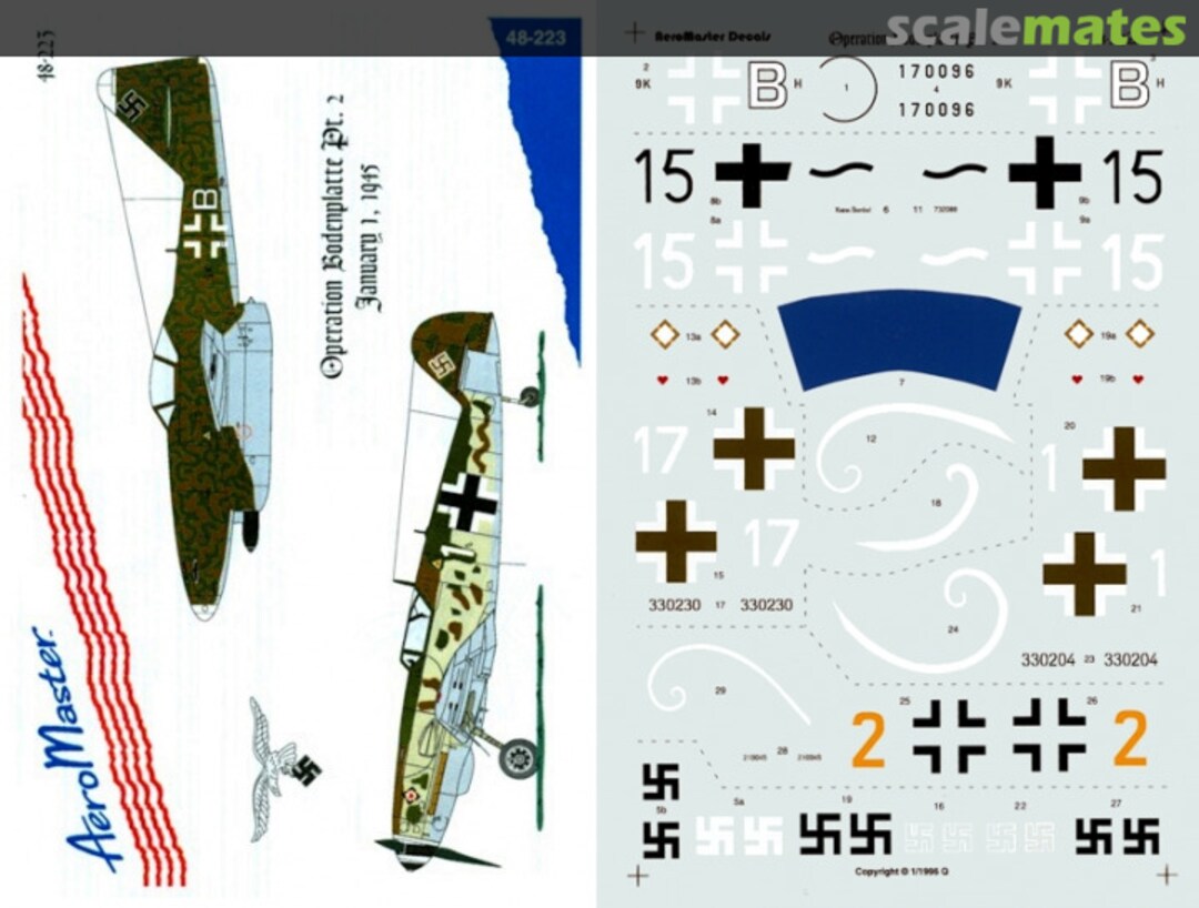 Boxart Operation Bodenplatte Pt. 2 48-223 AeroMaster Boxart Operation Bodenplatte Pt. 2 48-223 AeroMaster