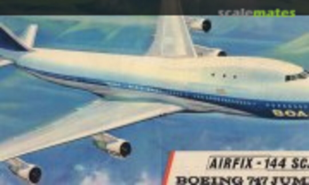 1:144 Boeing 747 Jumbo Jet (Airfix SK811)