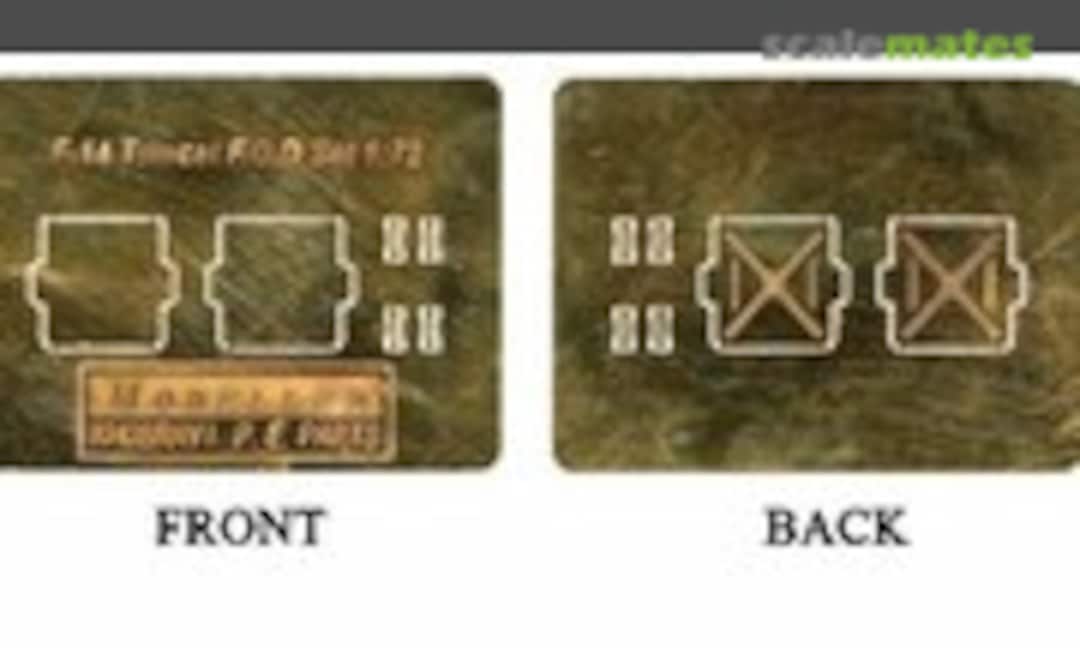 1:72 F-14 Tomcat F.O.D Cover for Academy 1:72nd (Modeller 072.0404F14) 072.0404F14