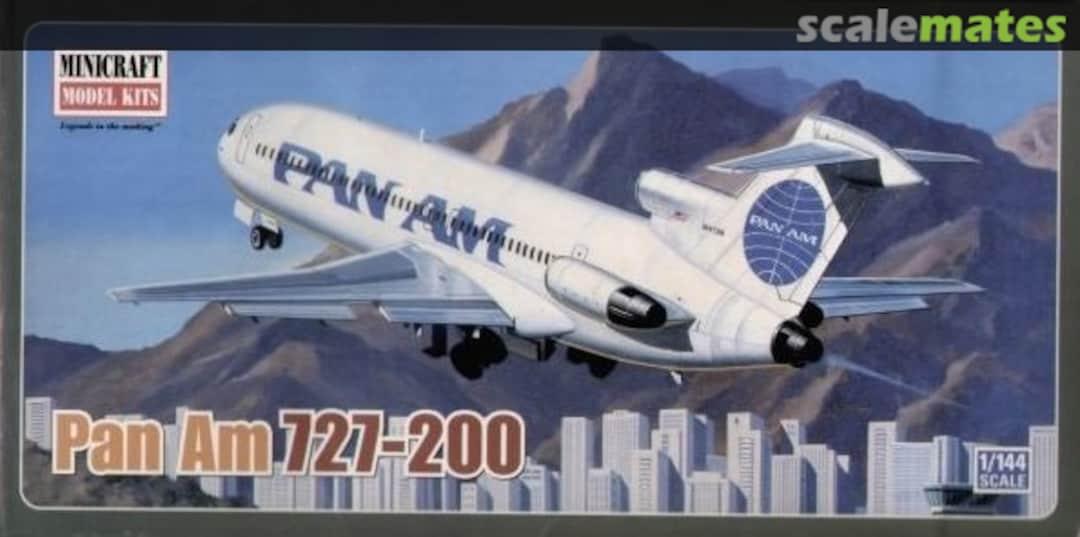 Boxart Boeing 727-200 14522 Minicraft Model Kits Boxart Boeing 727-200 14522 Minicraft Model Kits