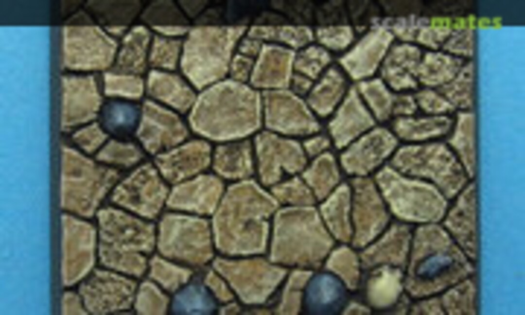 No 50 mm x 50 mm Square Base Parched Wasteland (Dragon Forge SRBPW-006) SRBPW-006