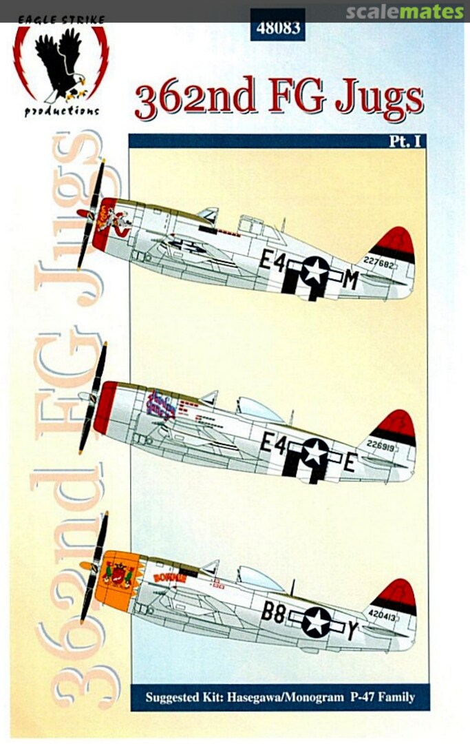 Boxart 362nd FG Jugs Pt. I 48083 Eagle Strike Productions Boxart 362nd FG Jugs Pt. I 48083 Eagle Strike Productions