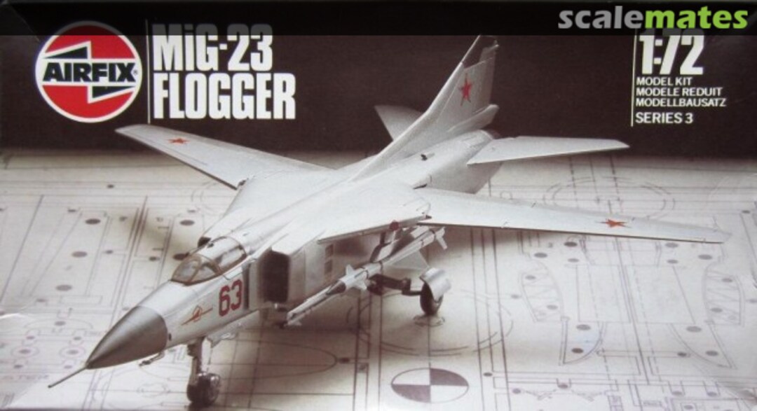 Boxart MiG-23 Flogger 9 03036 Airfix Boxart MiG-23 Flogger 9 03036 Airfix