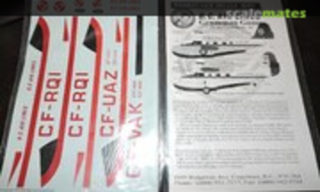 1:48 Grumman Goose (Whiskey Jack Decals 48-023) 48-023