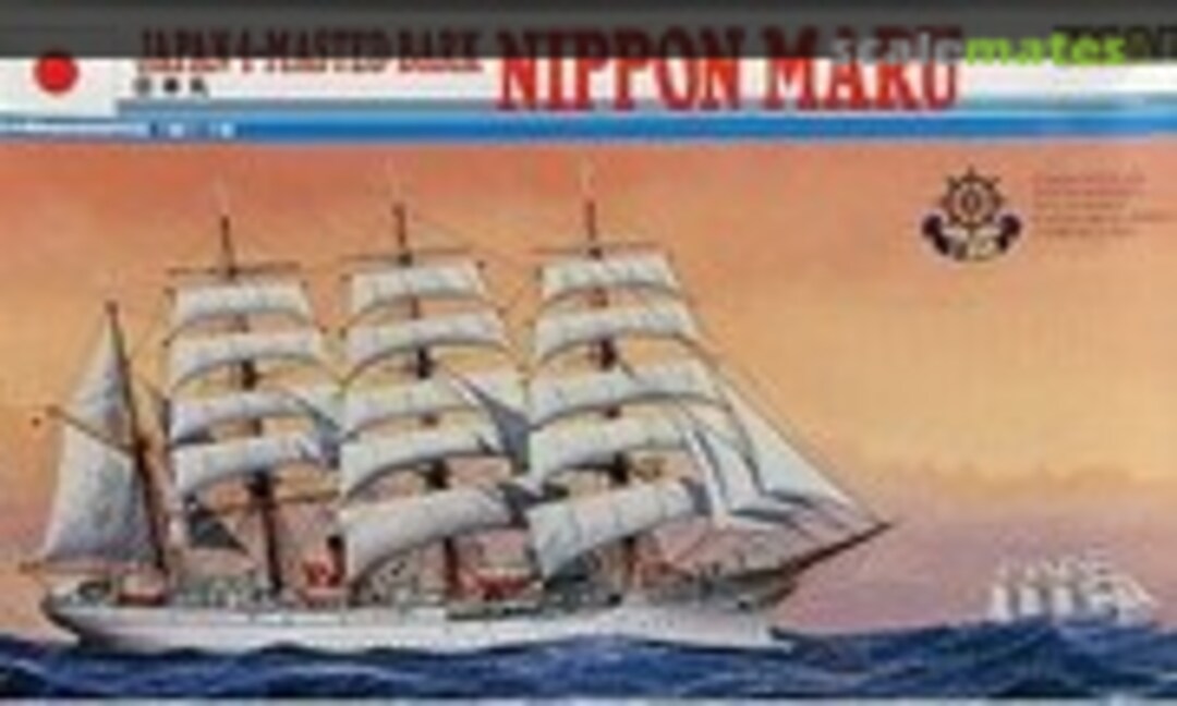 1:350 Japan 4-Masted Bark Nippon Maru (IMAI B-2583-1200)