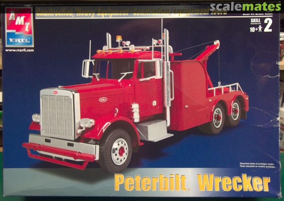 Boxart Peterbilt Wrecker 31750-1HD AMT/ERTL Boxart Peterbilt Wrecker 31750-1HD AMT/ERTL