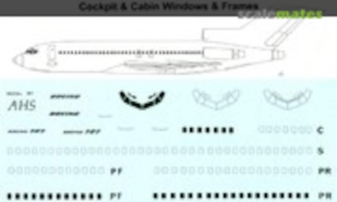 1:200 Boeing 727-100 (Airline Hobby Supplies AHS2110) AHS2110