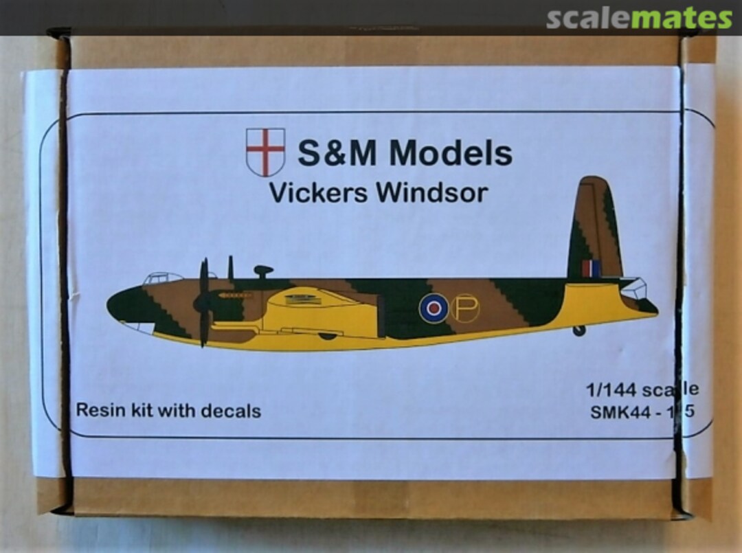 Boxart Vickers Windsor SMK44-15 S&M Models Boxart Vickers Windsor SMK44-15 S&M Models