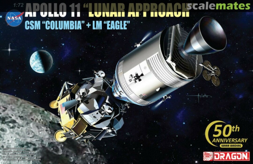 Boxart Apollo 11 "Lunar Approach" 11001 Dragon Boxart Apollo 11 "Lunar Approach" 11001 Dragon